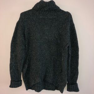 Frank and Oak Green Wool Sweater